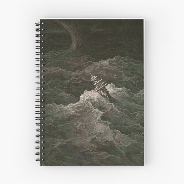 Item preview, Rime of the Ancient Mariner - The Ship Fled the Storm - Samuel Taylor Coleridge designed and sold by Vintage Designs +.