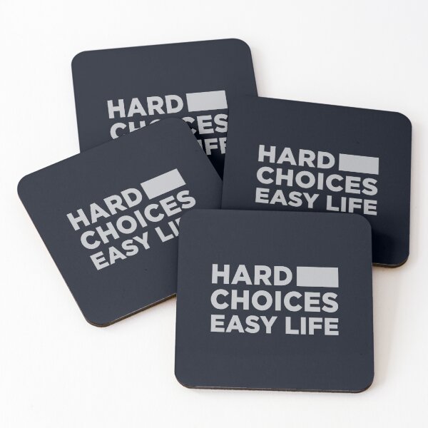 Item preview, Hard choices move us forward. designed and sold by aspireelevate.