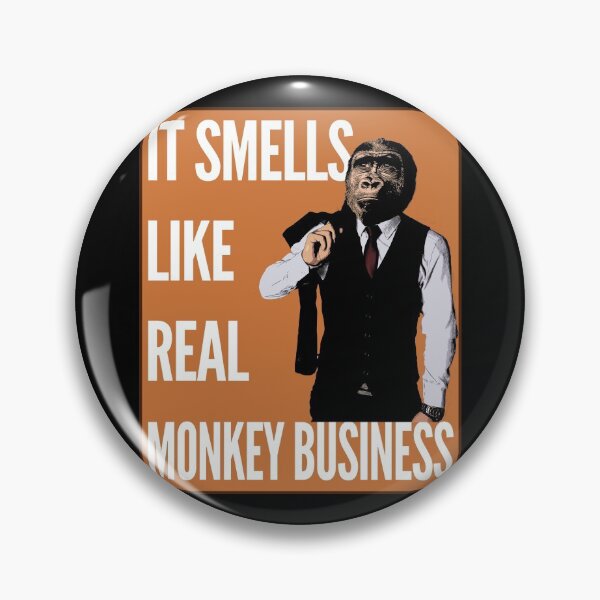 Item preview, It Smells Like Real Monkey Business designed and sold by TeesForTheWorld.