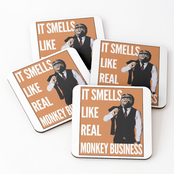 Item preview, It Smells Like Real Monkey Business designed and sold by TeesForTheWorld.