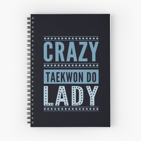 Item preview, Crazy Taekwon-Do Lady - Female Korean Martial Art designed and sold by madtoyman.