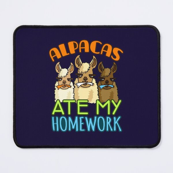 Item preview, Alpacas Ate My Homework designed and sold by jaygo.