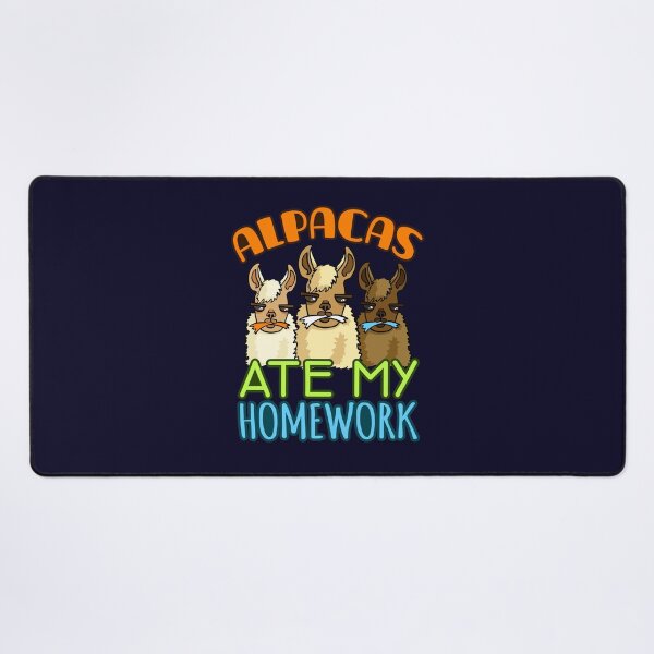 Item preview, Alpacas Ate My Homework designed and sold by jaygo.