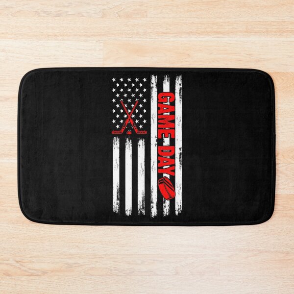Item preview, Game Day Patriotic Ice Hockey Football Fans Pride Flag designed and sold by Nessshirts.