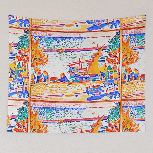Item preview, Landscape at Collioure, André Derain - Paysage à Collioure, le cheval blanc designed and sold by CristalleLisa.