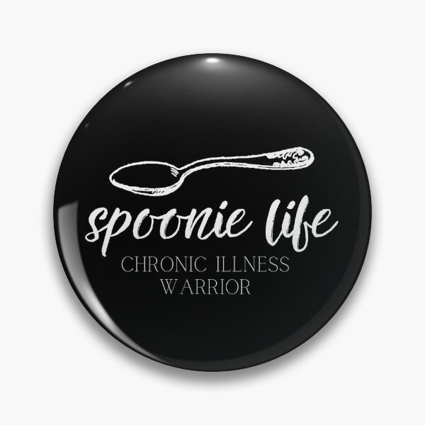 Item preview, SPOONIE - WARRIOR - CHRONIC ILLNESS AWARENESS  designed and sold by endoemmm.