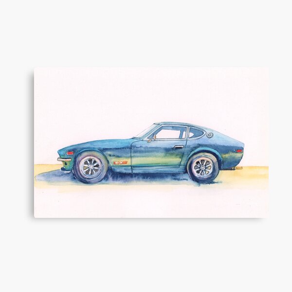 Car in Brussels countryside.2 Canvas Print