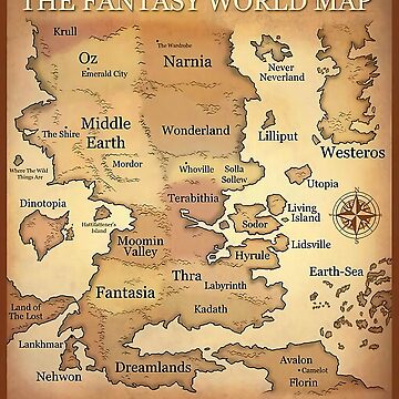 Mug Lord Of The Rings - Map