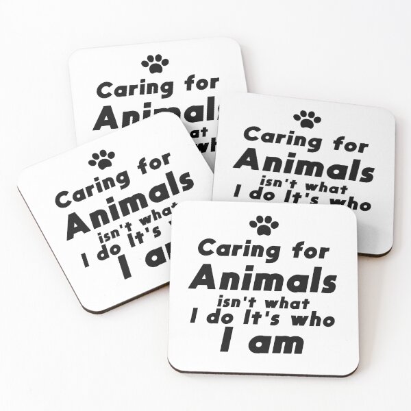 Item preview, caring for animals isn't what I do it's who I am designed and sold by dorento07.