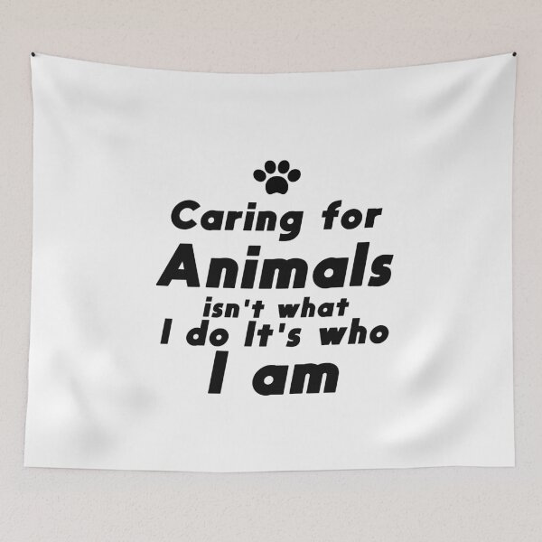 Item preview, caring for animals isn't what I do it's who I am designed and sold by dorento07.