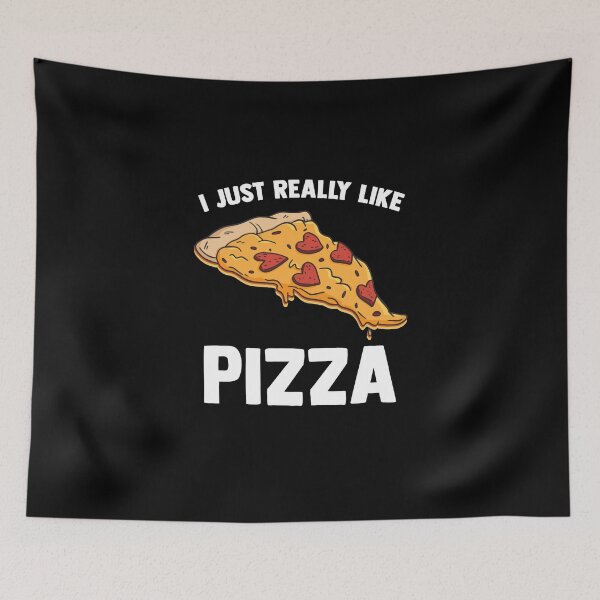 Item preview, I Just Really Like Pizza Cute Italian Food Lover designed and sold by Nessshirts.