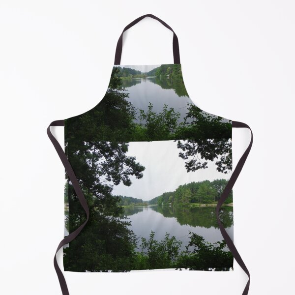 Item preview, Nature Photograph Pine Trees & Lake designed and sold by tamdevo1.