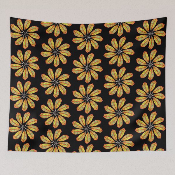 Item preview, Croton leaf compilation1 designed and sold by Tanya Scharaschkin.