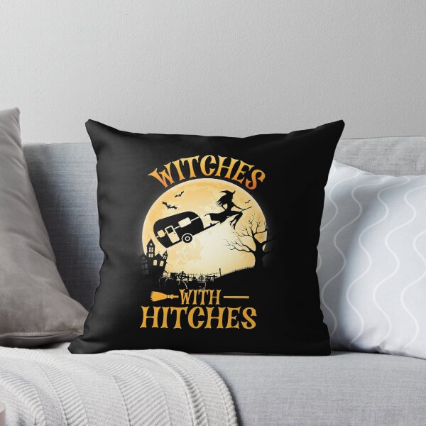 Item preview, Witches With Hitches RV Camping Trailer Halloween Camper designed and sold by InzanaXochi.