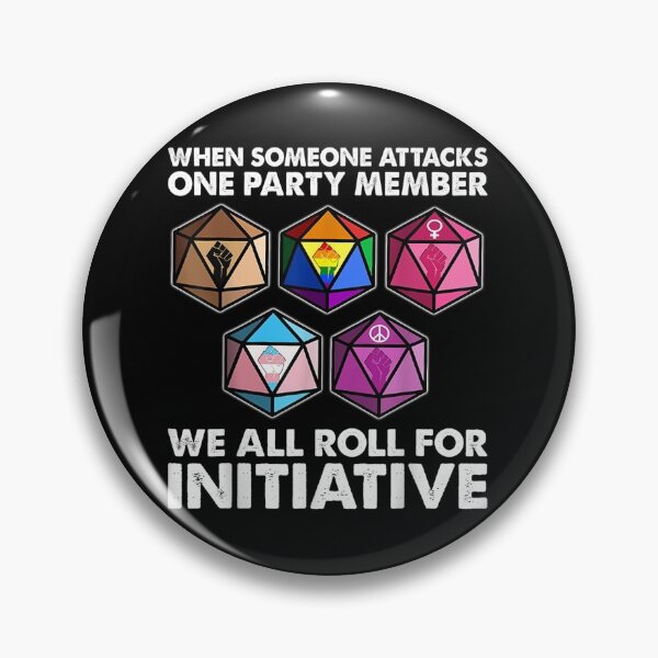 Item preview, When someone attacks one party member we roll for initiative designed and sold by InzanaXochi.