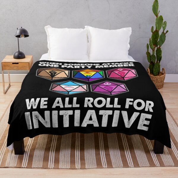 Item preview, When someone attacks one party member we roll for initiative designed and sold by InzanaXochi.