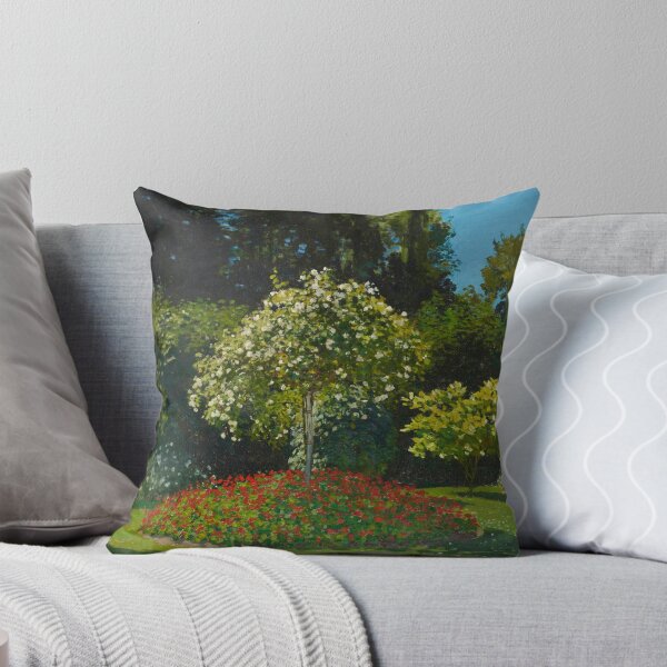 Item preview, Dama del arte impresionista en el jardín (1867) de Claude Monet designed and sold by Designedbysm.