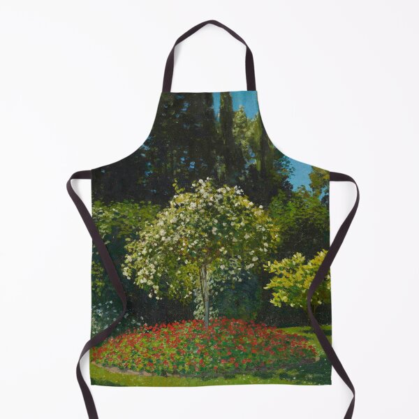 Aperçu de l'œuvre Art impressionniste Dame au jardin (1867) par Claude Monet créée et vendue par Designedbysm.