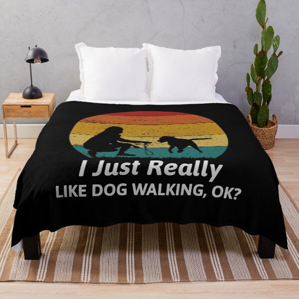 Item preview, Girl Dog Walking Walker Owner Trainer Animal Vintage Retro designed and sold by CuteDesigns1.