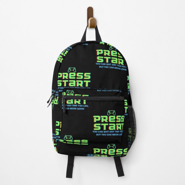 Item preview, Press Start, Gaming pun, you can quit any time you like but you can never leave! designed and sold by GulQari.