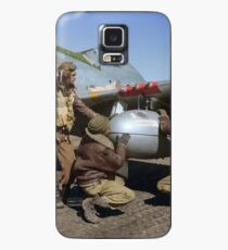 Edward C. Gleed and two other Tuskegee airman — Colorized Case/Skin for Samsung Galaxy