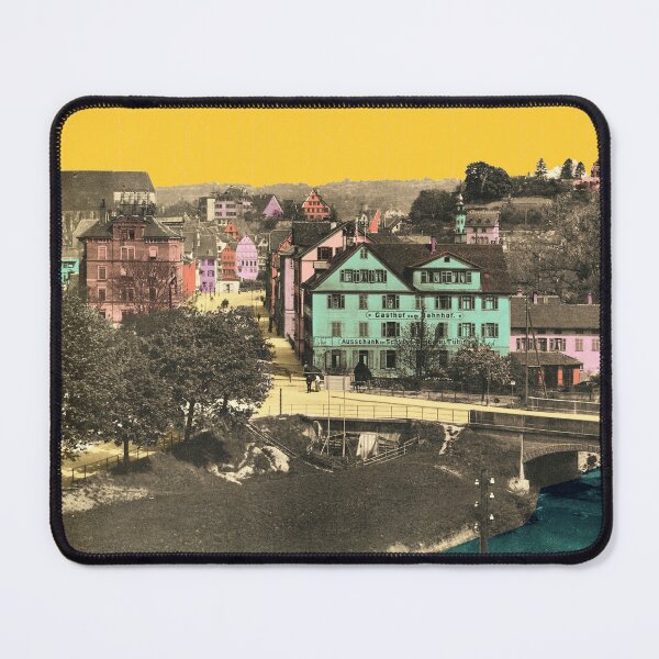 Item preview,  the collegiate church rises on the horizon and in the foreground you can see the inn to the train station. A wonderfully aesthetic sight.
I look forward to your visit to my Redbubble shop at mauswohn.redbubble.com
Here you will find creative works of a designed and sold by Mauswohn.