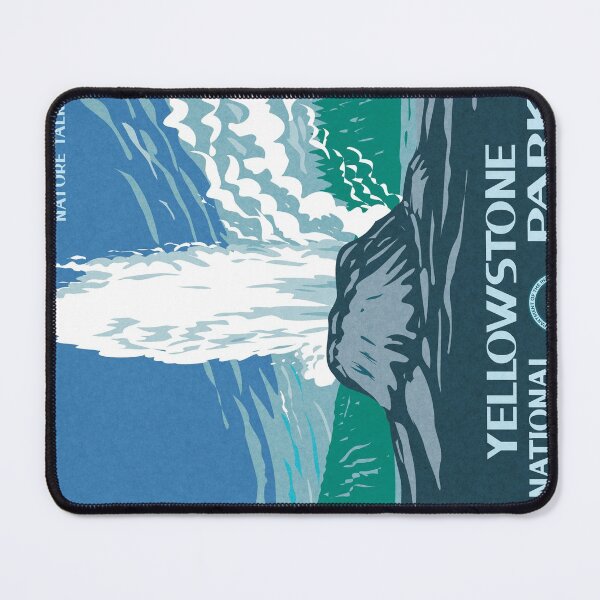 Item preview, Yellowstone National Park Vintage WPA Poster designed and sold by JordanHolmes.