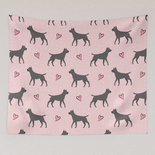 Item preview, Love Gray Blue Cane Corso Dog designed and sold by Lulupainting.
