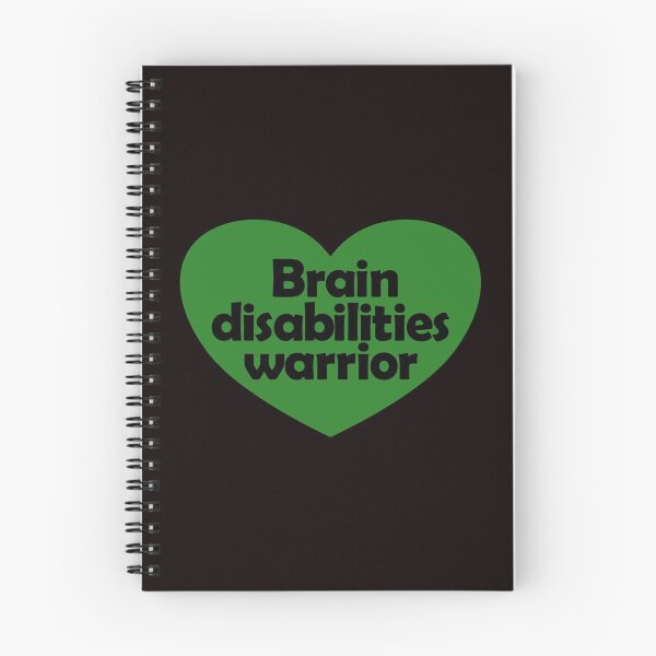 Item preview, brain disabilties warrior designed and sold by justplainwords.