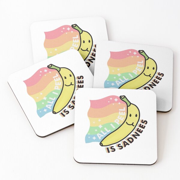 Artikelvorschau, Alles was ich schäle ist Traurigkeit Banana Pun entworfen und verkauft von verdecuddly.