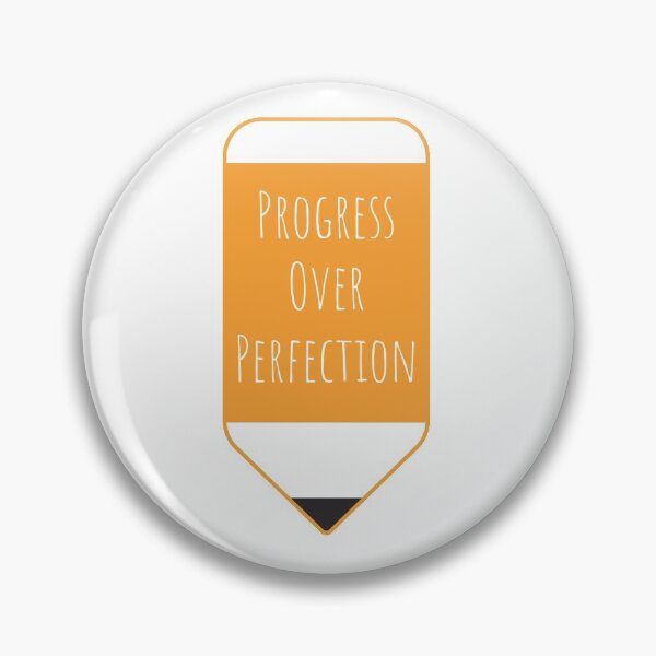 Item preview, Motivational progress over perfection back to school teacher designed and sold by Bwittaya.