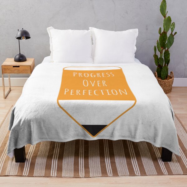 Item preview, Motivational progress over perfection back to school teacher designed and sold by Bwittaya.