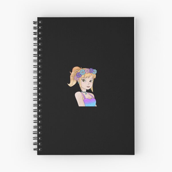 Item preview, Bisexual Pride Girl with flowers on head by princessane designed and sold by Montse Martí L..