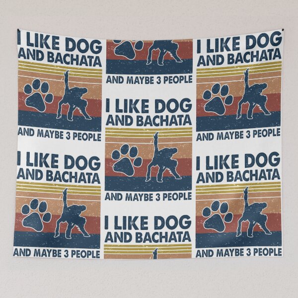 Item preview, I like Dog and bachata and maybe 3 people designed and sold by NgocLanDesign.