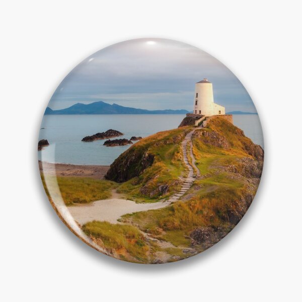 Item preview, Tŵr Mawr Lighthouse at sunset, Anglesey, North Wales designed and sold by Victoria Ashman.