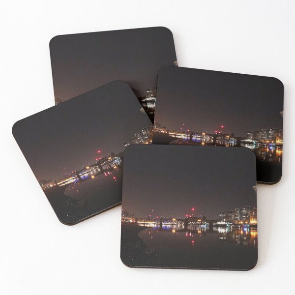 Item preview, The River Thames at night designed and sold by Graz-Photos.