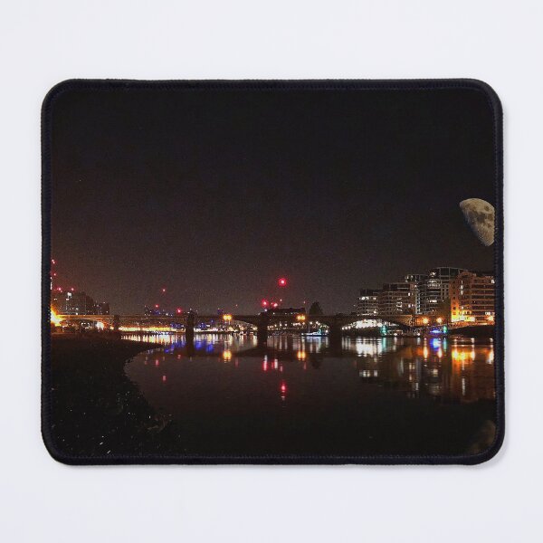 Item preview, The River Thames at night designed and sold by Graz-Photos.