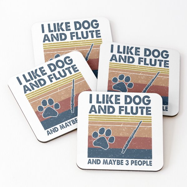 Item preview, I like Dog and Flute and maybe 3 people designed and sold by NgocLanDesign.