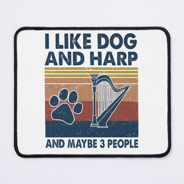 Item preview, I like Dog and Harp and maybe 3 people designed and sold by NgocLanDesign.
