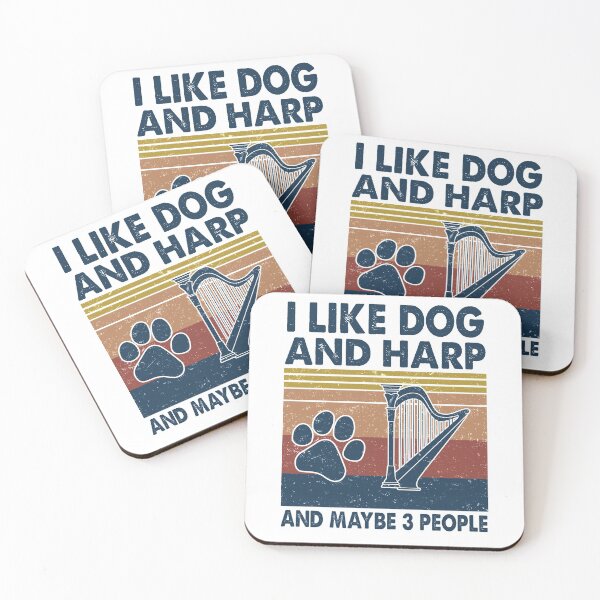 Item preview, I like Dog and Harp and maybe 3 people designed and sold by NgocLanDesign.
