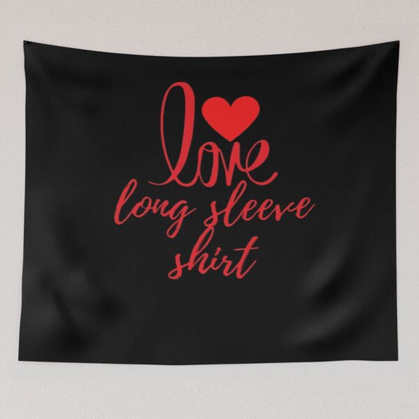 Item preview, Love long sleeve shirt cute family gift Idea for Mon,dad and slim fit shirt designed and sold by Leo Bennett.