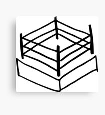 Wrestling RIng Canvas Print