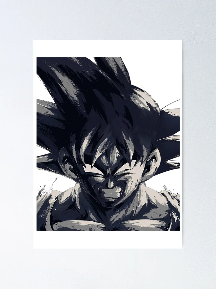 Vintage Posters Peripheral Anime Dragon Ball Z Picture Art Black