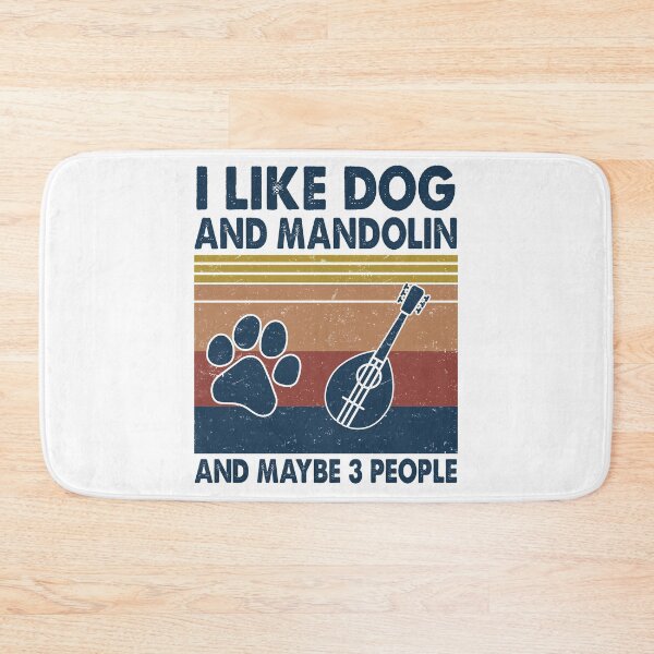 Item preview, I like Dog and Mandolin and maybe 3 people designed and sold by NgocLanDesign.