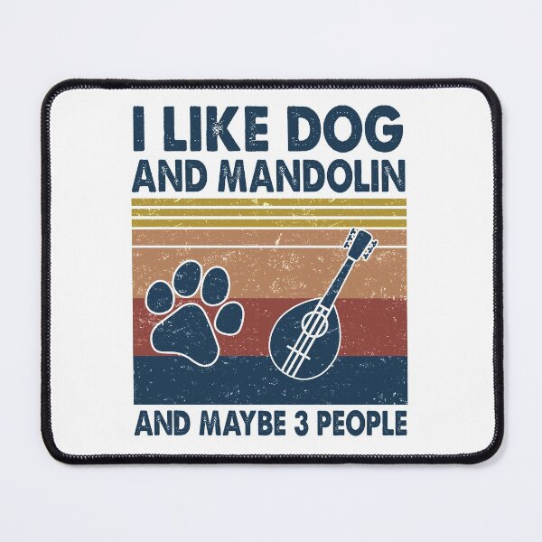 Item preview, I like Dog and Mandolin and maybe 3 people designed and sold by NgocLanDesign.