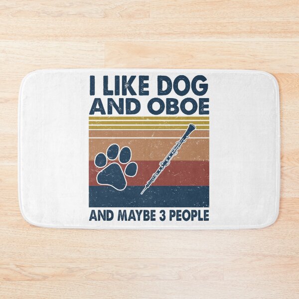 Item preview, I like Dog and Oboe  and maybe 3 people designed and sold by NgocLanDesign.