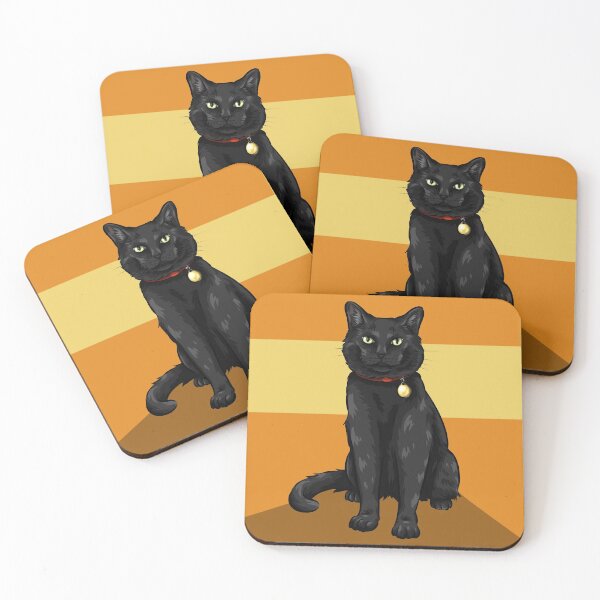 Item preview, Cute Black Cat designed and sold by shirinsart.