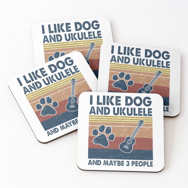 Item preview, I like Dog and Ukulele and maybe 3 people designed and sold by NgocLanDesign.