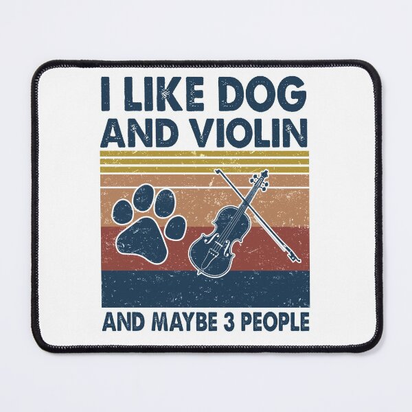 Item preview, I like Dog and Violin and maybe 3 people designed and sold by NgocLanDesign.