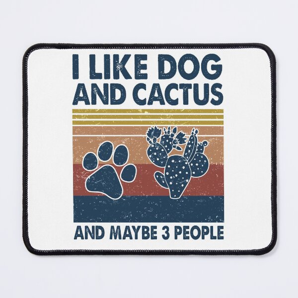 Item preview, I like Dog and Cactus maybe 3 people designed and sold by NgocLanDesign.